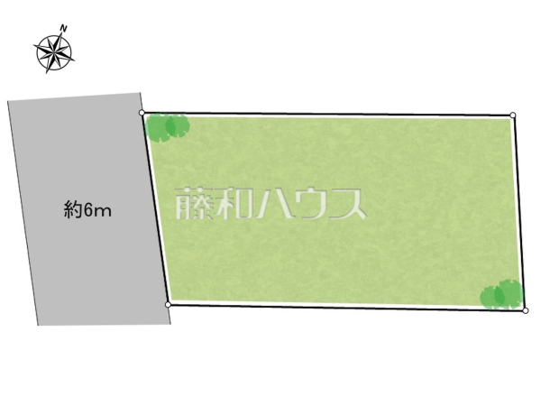 全体区画図　【多摩市桜ヶ丘１丁目】
