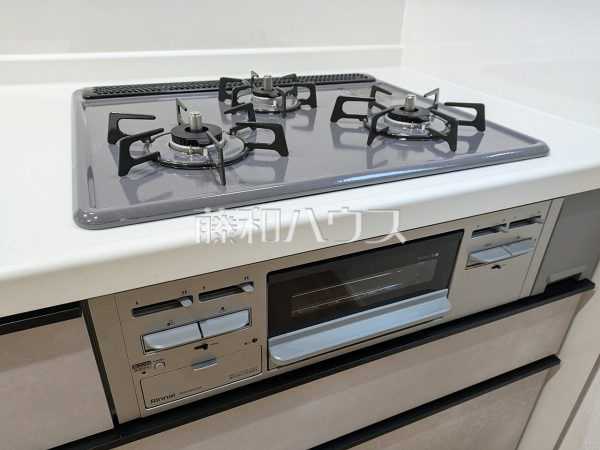 2号棟　キッチンコンロ・グリル　【東大和市仲原２丁目】