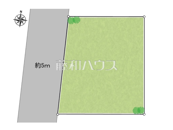 全体区画図　【練馬区大泉学園町６丁目】