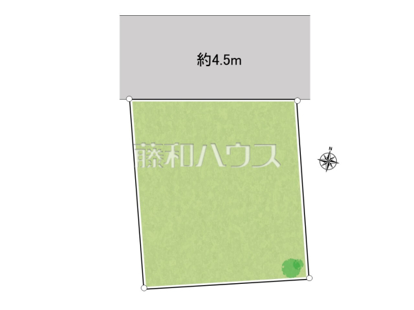 全体区画図　【世田谷区松原４丁目】