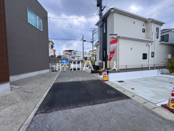 接道状況および現場風景　【沖縄市東１丁目】