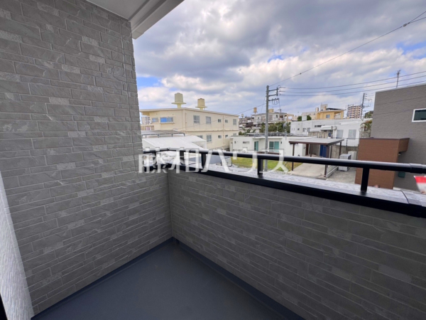 A号棟　バルコニー　【沖縄市東１丁目】