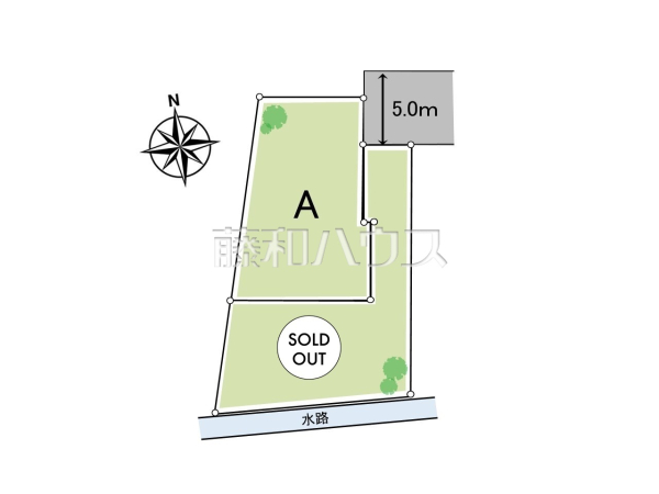 全体区画図　【小金井市桜町２丁目】