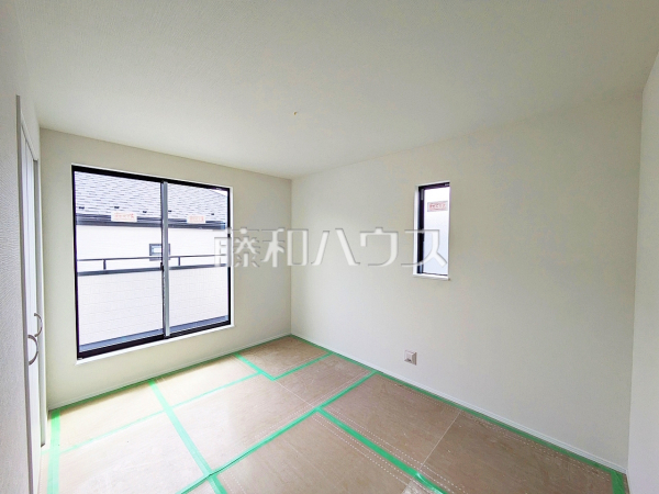 A号棟　居室(施工中)　【小金井市桜町２丁目】