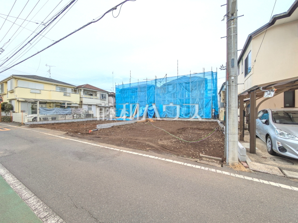 接道状況および現場風景　平日のご案内も可能です。まずはお気軽にお問合せ下さいませ。【国分寺市戸倉２丁目】