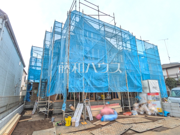 4号棟　外観　お探しの物件に出会うためには、早めのご確認をオススメします。未完成の今のうちにぜひお問合せをお待ちしております。【国分寺市戸倉２丁目】