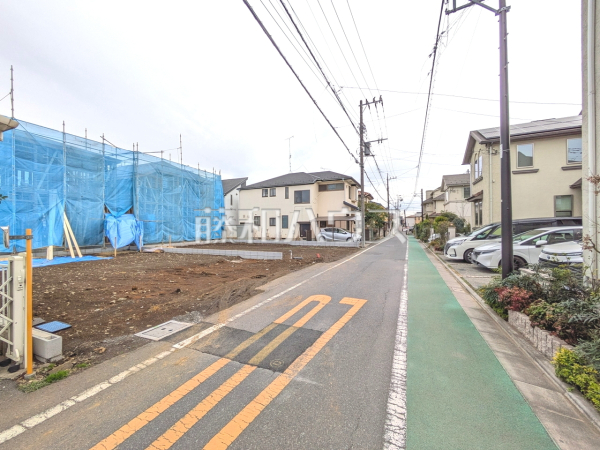 接道状況および現場風景　物件の事、諸費用の事など、小さな疑問もお気軽にご連絡・ご相談下さい。 【国分寺市戸倉２丁目】