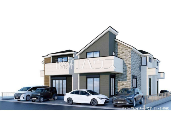 完成予想図（外観）　【国分寺市戸倉２丁目】