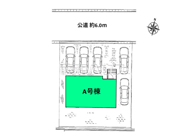 全体区画図　【春日井市東山町５丁目】