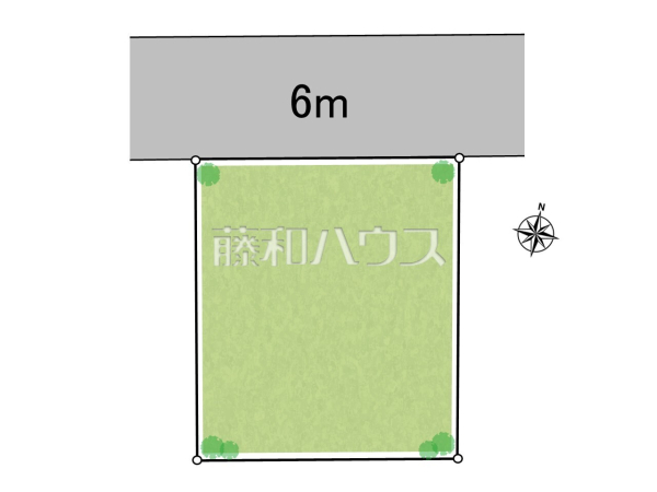 全体区画図　【春日井市東山町５丁目】