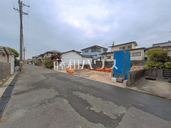 接道状況および現場風景　【春日井市東山町５丁目】