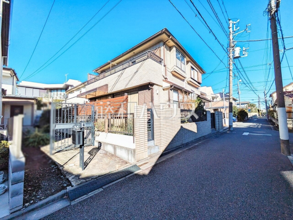 接道状況および現場風景(現況：古屋有)　【杉並区久我山４丁目】