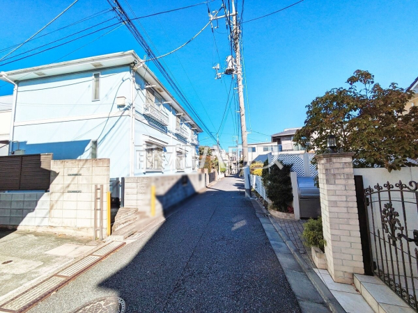 接道状況および現場風景　【杉並区西荻南１丁目】