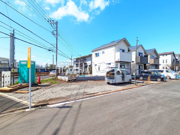 接道状況および現場風景　【立川市栄町３丁目】