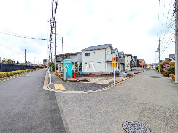 接道状況および現場風景　【立川市栄町３丁目】