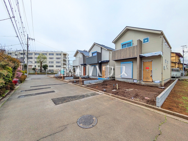 接道状況および現場風景　【立川市栄町３丁目】