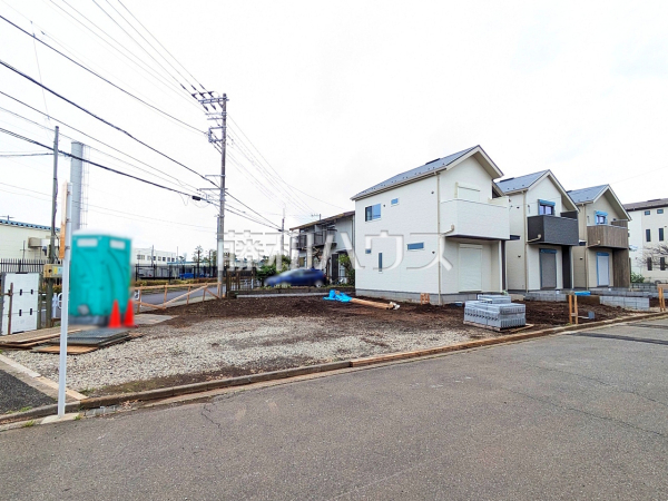 接道状況および現場風景　【立川市栄町３丁目】