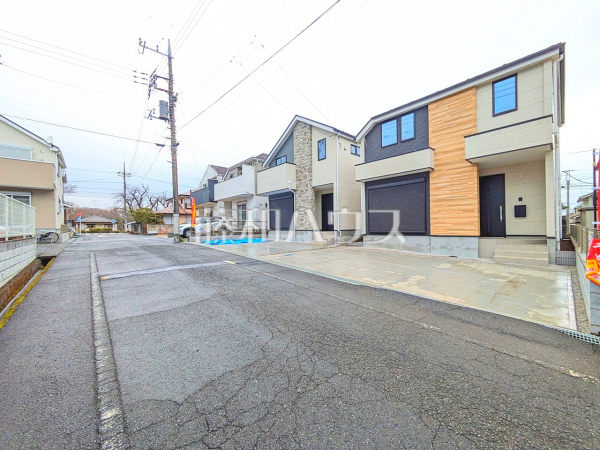 接道状況および現場風景　【八王子市富士見町】