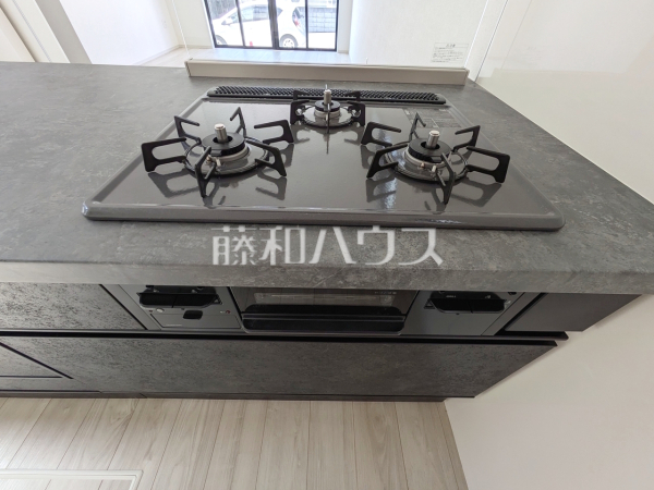 2号棟　3口ガスコンロ　【八王子市富士見町】