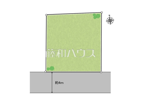 全体区画図　【三鷹市大沢１丁目】