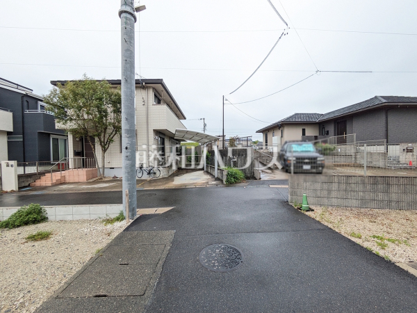 接道状況および現場風景　【春日井市上条町５丁目】