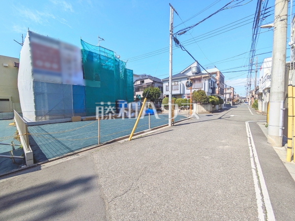 接道状況および現場風景　【西東京市富士町４丁目】