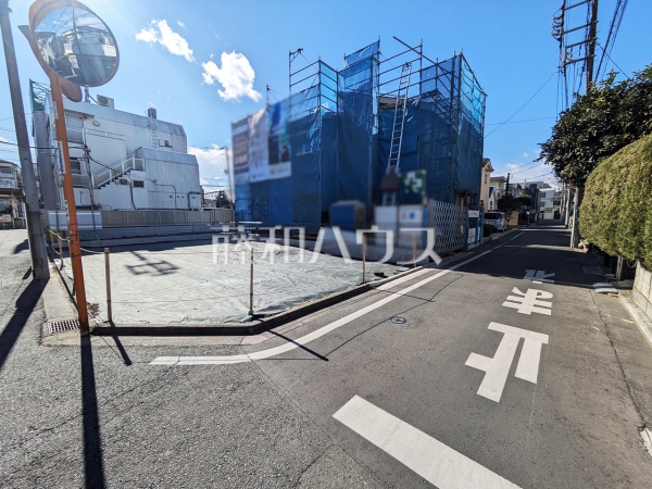 接道状況および現場風景　【西東京市富士町４丁目】