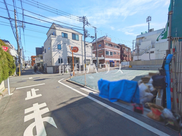 接道状況および現場風景　【西東京市富士町４丁目】