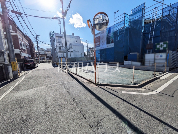 接道状況および現場風景　【西東京市富士町４丁目】