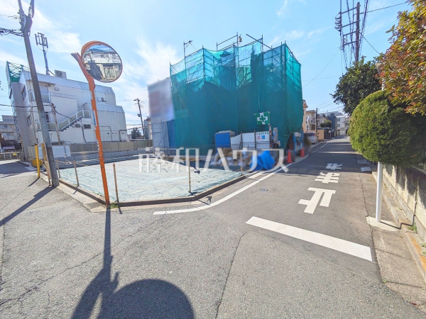 接道状況および現場風景　【西東京市富士町４丁目】