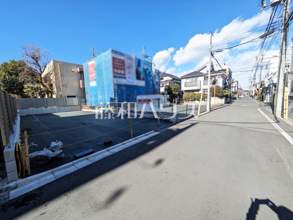 接道状況および現場風景　【西東京市富士町４丁目】