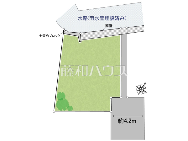 全体区画図　【新座市片山１丁目】