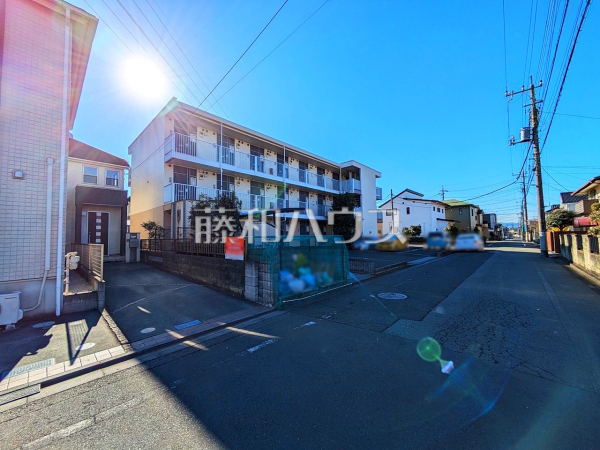 接道状況および現場風景　【日野市多摩平７丁目】