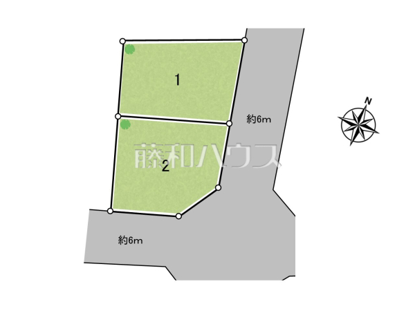 全体区画図　【八王子市山田町】