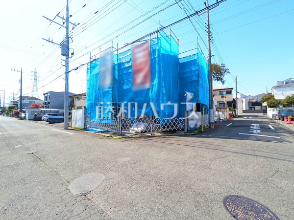 接道状況および現場風景　【八王子市山田町】