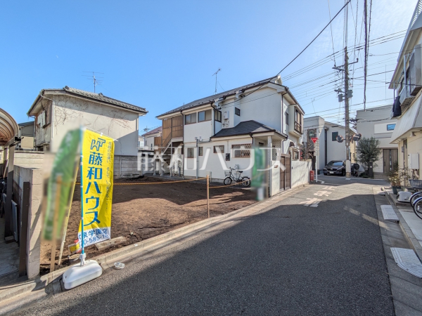 接道状況および現場風景　【練馬区関町南３丁目】