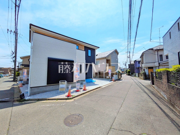 接道状況および現場風景　【西東京市谷戸町１丁目】