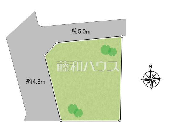 全体区画図　【西東京市谷戸町１丁目】 建物のプレゼンをさせていただきますので、実際の完成イメージを思い描いていただくことができます。お気軽にお問合せ下さい。 