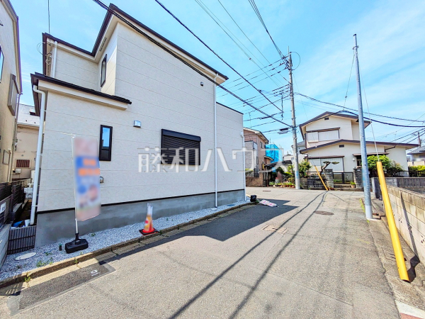 接道状況および現場風景　【西東京市谷戸町１丁目】