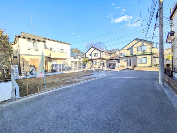 接道状況および現場風景 【小平市上水新町1丁目】 接道状況および現場風景 【小平市上水新町1丁目】