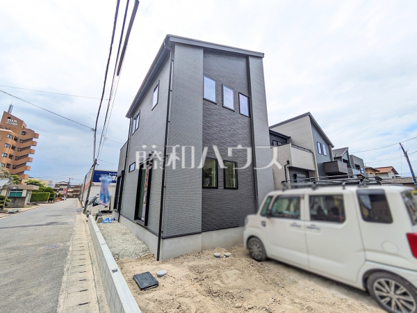 接道状況および現場風景　【福岡市南区西長住２丁目】