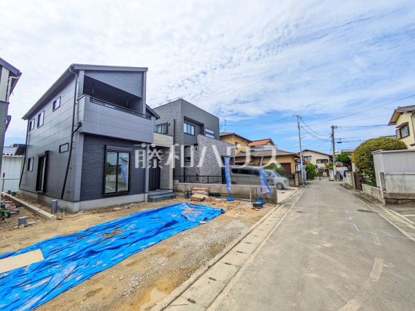 接道状況および現場風景　【福岡市南区西長住２丁目】