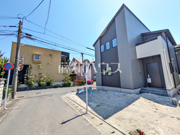 接道状況および現場風景　【福岡市南区西長住２丁目】