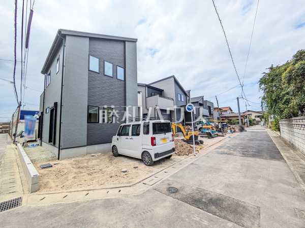 接道状況および現場風景　【福岡市南区西長住２丁目】
