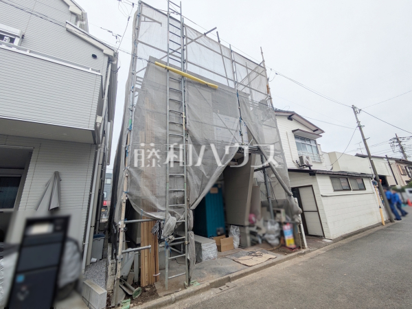 接道状況および現場風景　【狛江市中和泉５丁目】