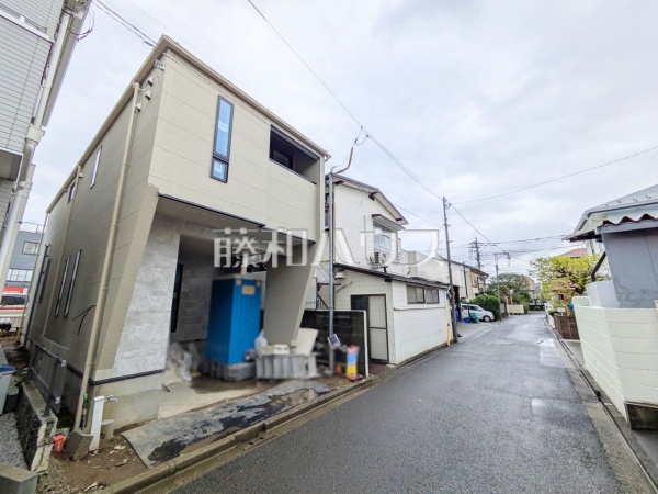 接道状況および現場風景　【狛江市中和泉５丁目】