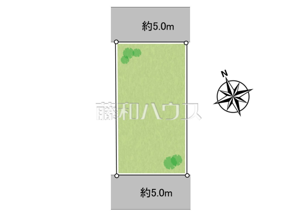 全体区画図　【日野市日野本町４丁目】
