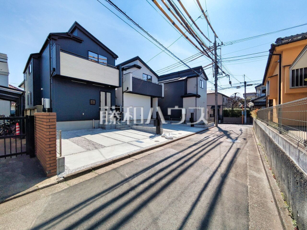 接道状況および現場風景　【東久留米市浅間町３丁目】