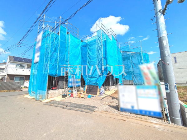 接道状況および現場風景　【東大和市中央２丁目】