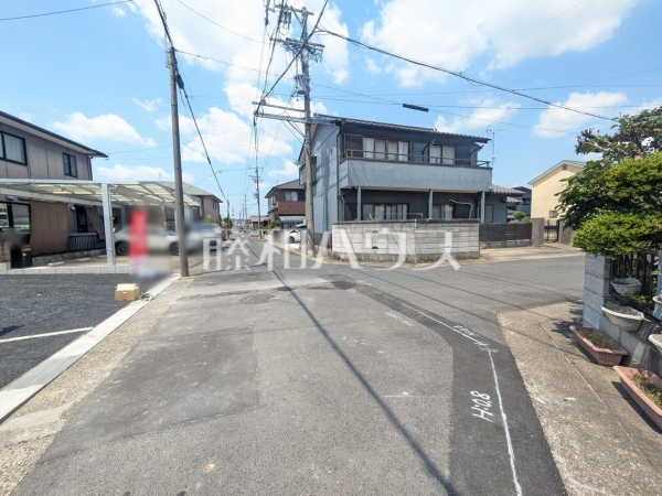 接道状況および現場風景　【春日井市如意申町２丁目】
